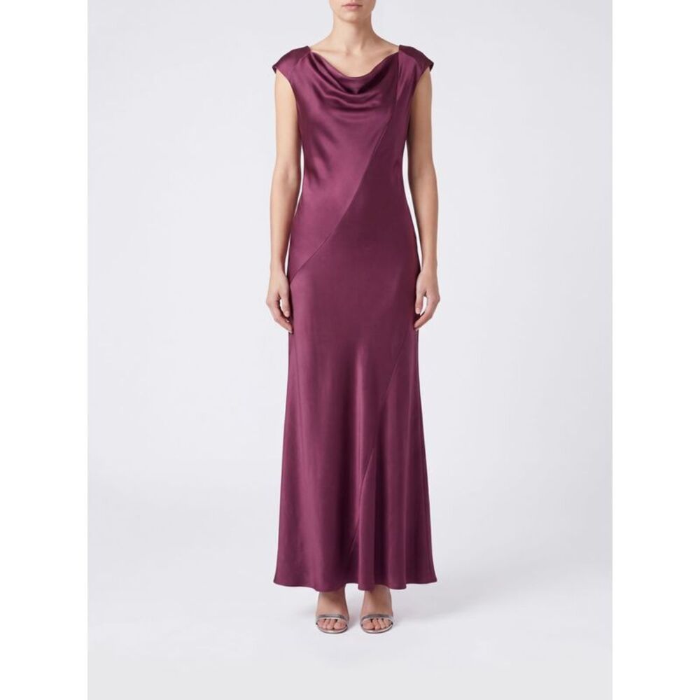 Long Satin Slip Dress Alberta Ferretti For Ceremonies And Events